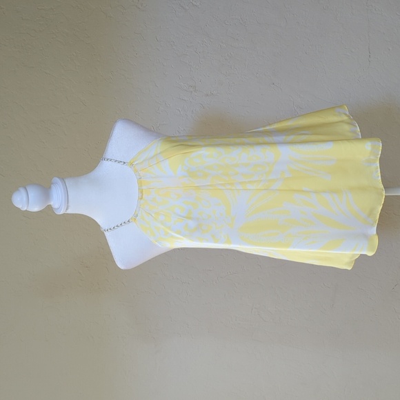 Lilly Pulitzer x Target Braided Strap Halter Top - Pineapple Punch Size Small - Picture 3 of 9